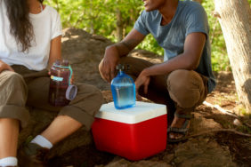 32 oz. Blue Oasis Bottle