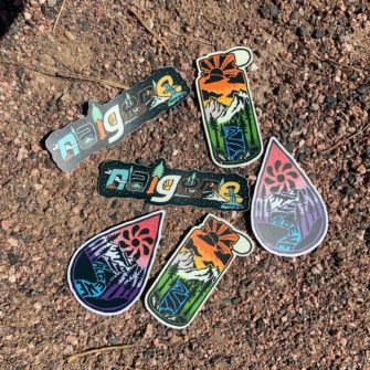 Atomic Child Sticker lineup