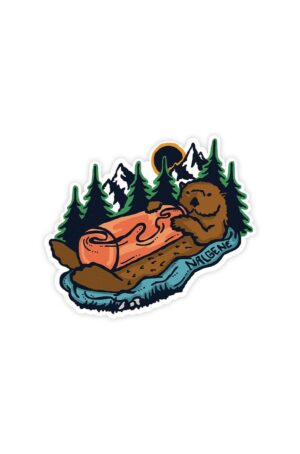 Otter Bottle Sticker