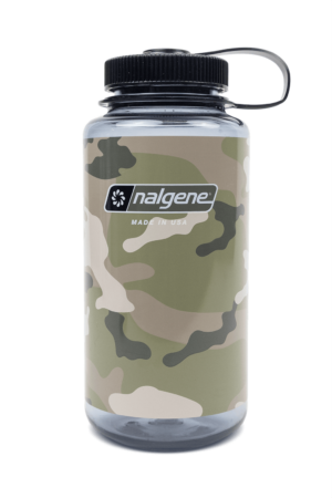 32oz WM Green Camo Bottle