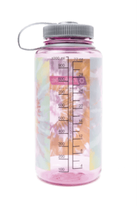 32oz Wide Mouth Pink Tie-Dye Bottle Back