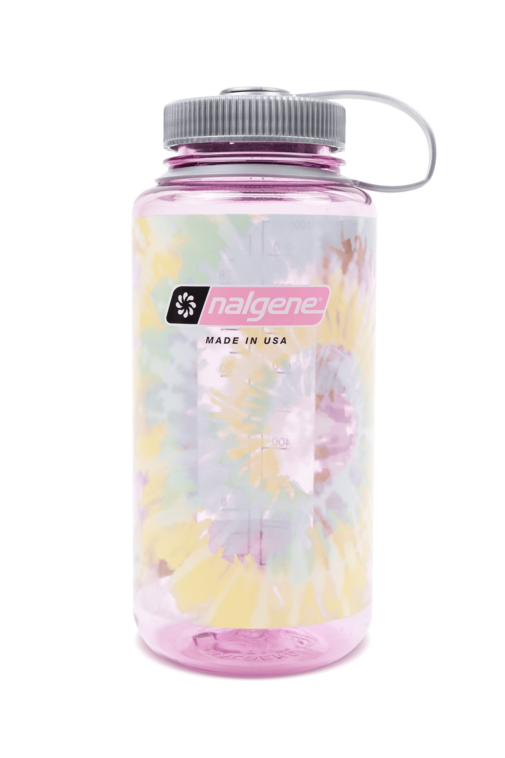 32oz Wide Mouth Pink Tie-Dye Bottle