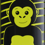 Striped Monkey Print